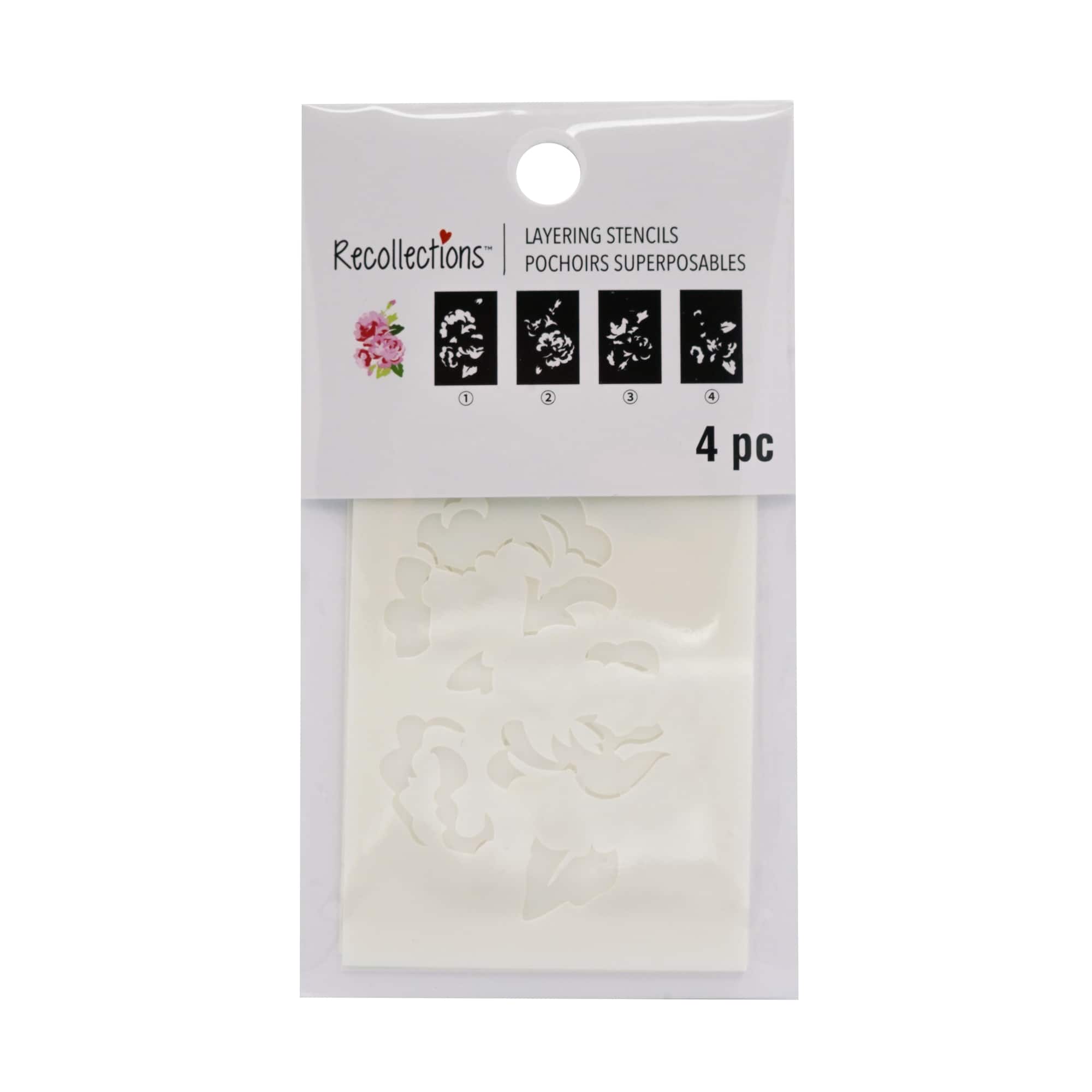 Rose Layering Stencils by Recollections™